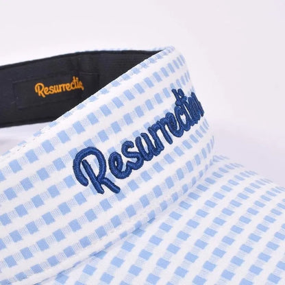 Resurrection WOMENS Wide Brim Sunvisor (With Hair Scrunchie)