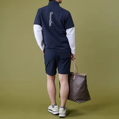 Resurrection MENS Detachable Half-Zip Shirt