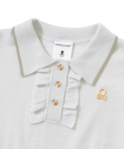 MARK&LONA WOMENS Celestial Sparkle Knit Polo