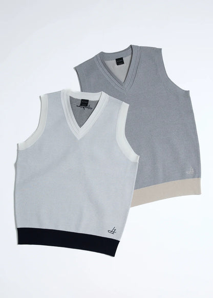 HERG1 WOMENS JACQUARD KNIT VEST