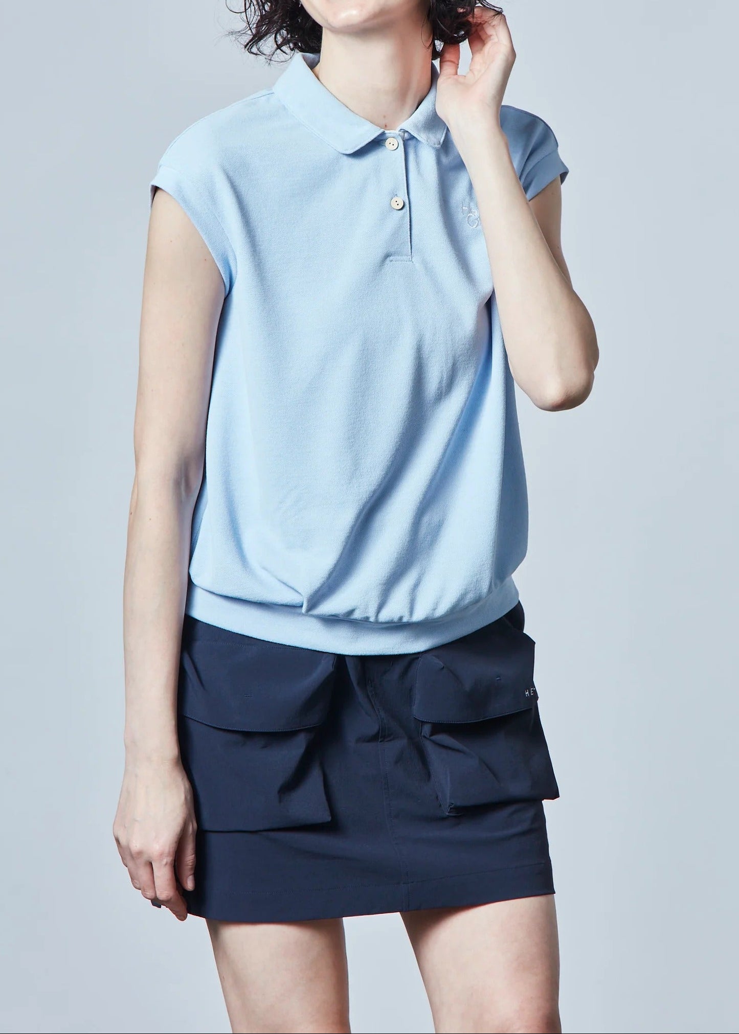 HERG1 WOMENS French Sleeve Cotton-Like Polo