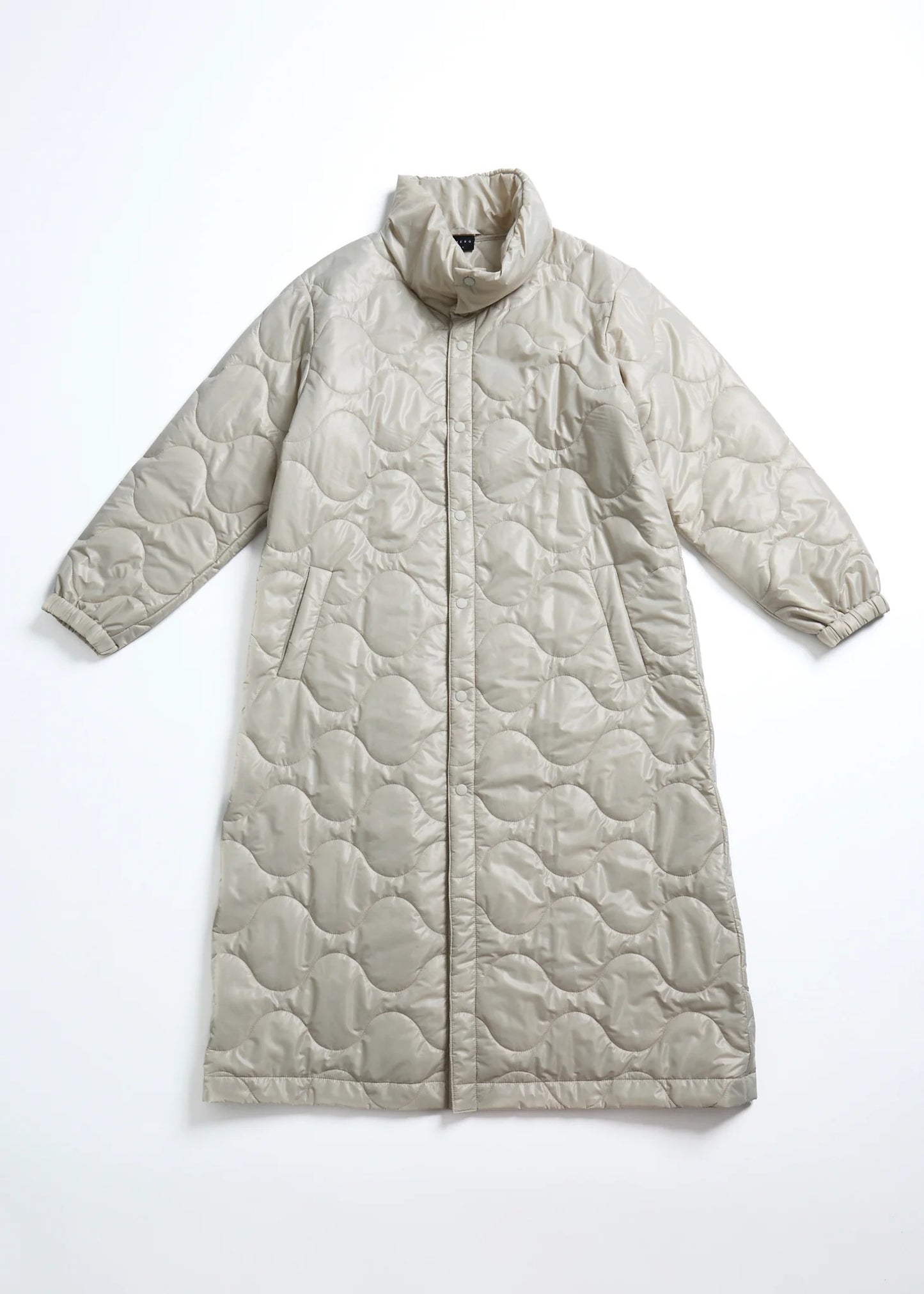 HERG1 WOMENS QUILTED BENCH COAT