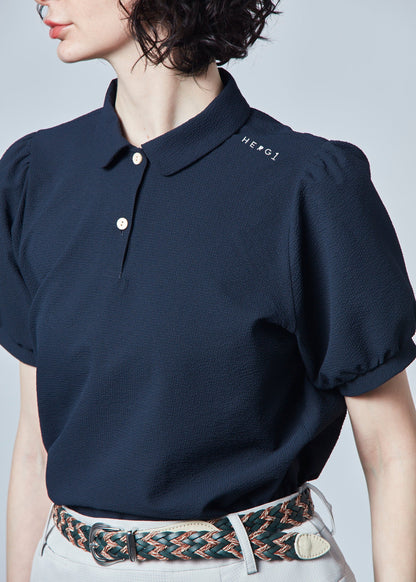 HERG1 WOMENS Prime Soccer Puff Sleeve Polo