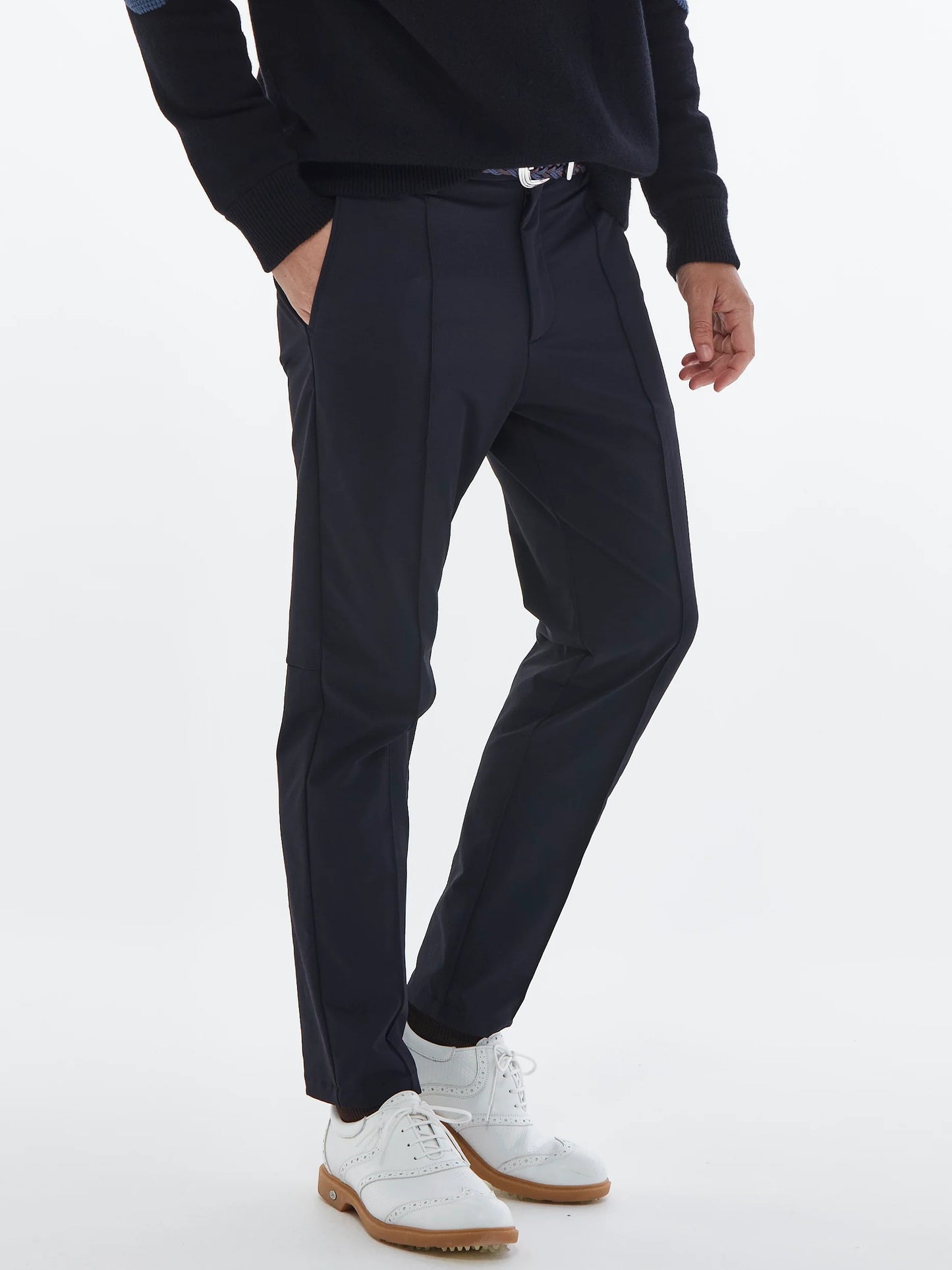 HERG1 MENS TOUGH STRETCH NYLON PINTUCK PANTS