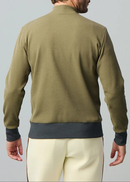 HERG1 MENS UV & Ultralight Thermal Knit Mock Neck
