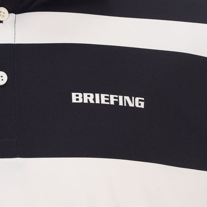 BRIEFING MENS MS PANEL STRIPE POLO RF