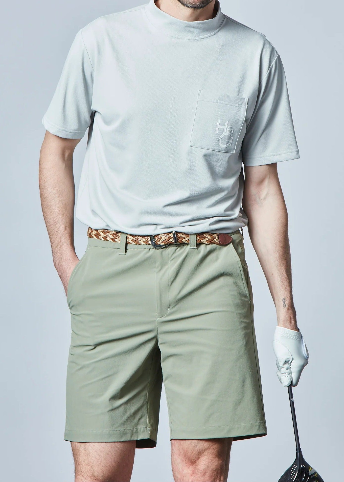 HERG1 MENS Nylon Stretch Shorts
