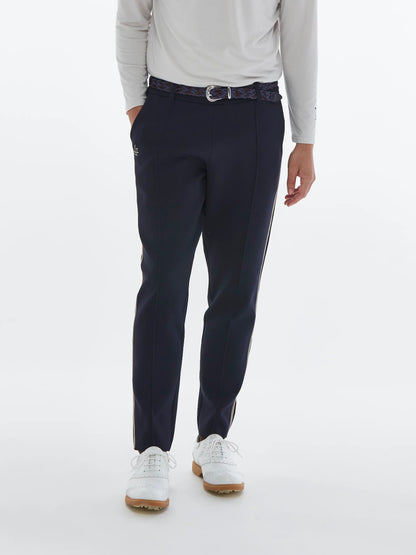 HERG1 MENS MILANO RIB KNIT CENTER PLEATED PANTS