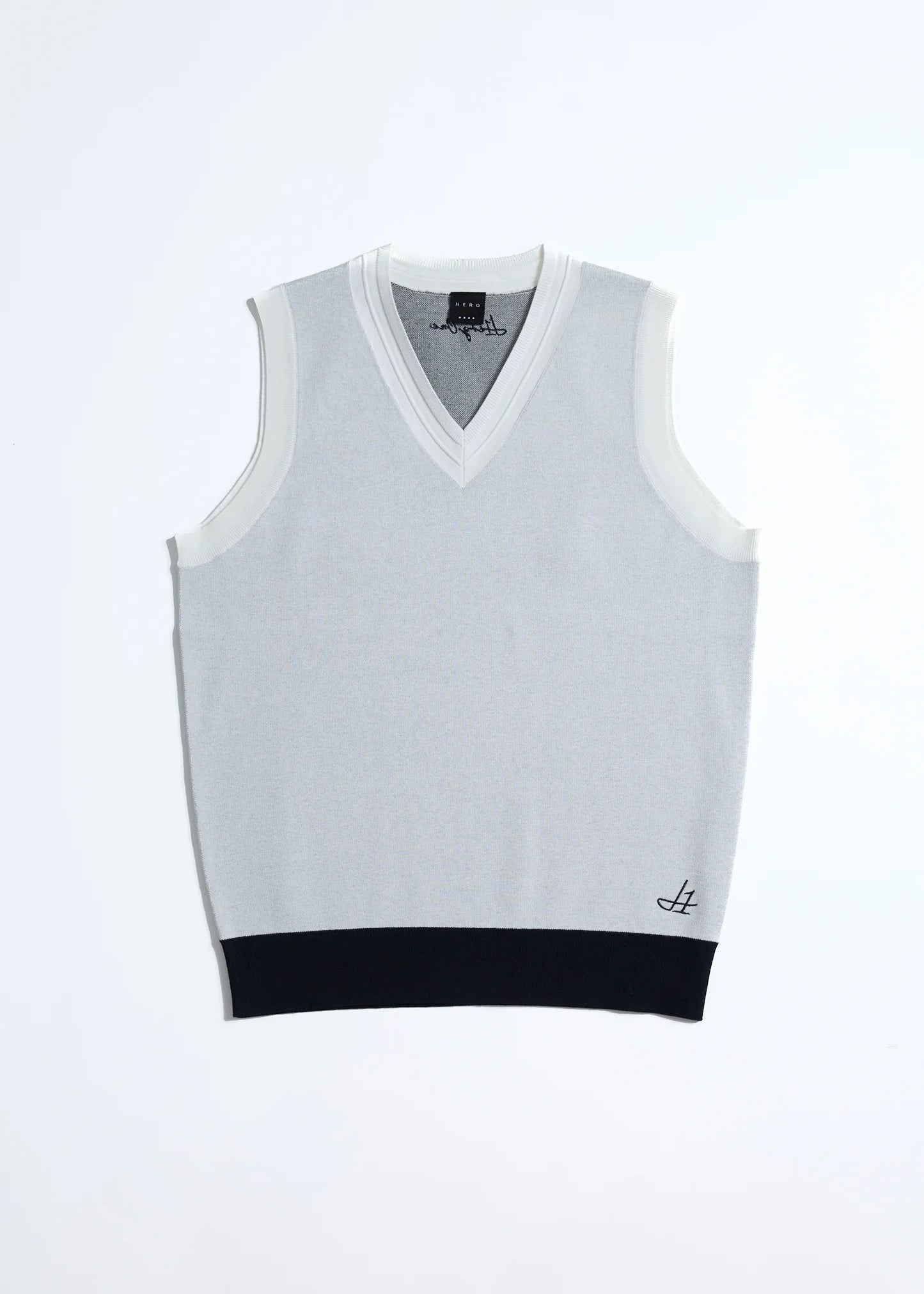 HERG1 WOMENS JACQUARD KNIT VEST