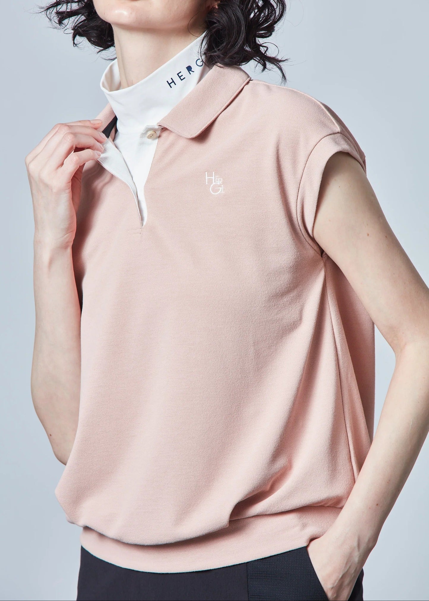 HERG1 WOMENS French Sleeve Cotton-Like Polo
