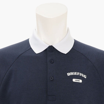 BRIEFING MENS MS COLLEGE LOGO POLO RF