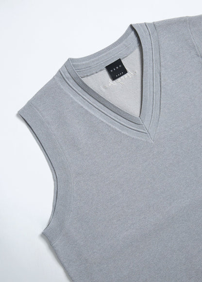 HERG1 WOMENS JACQUARD KNIT VEST