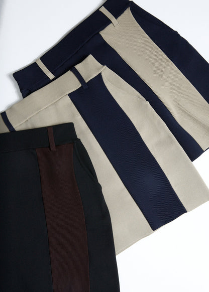 HERG1 WOMENS MILANO RIB KNIT SKIRT