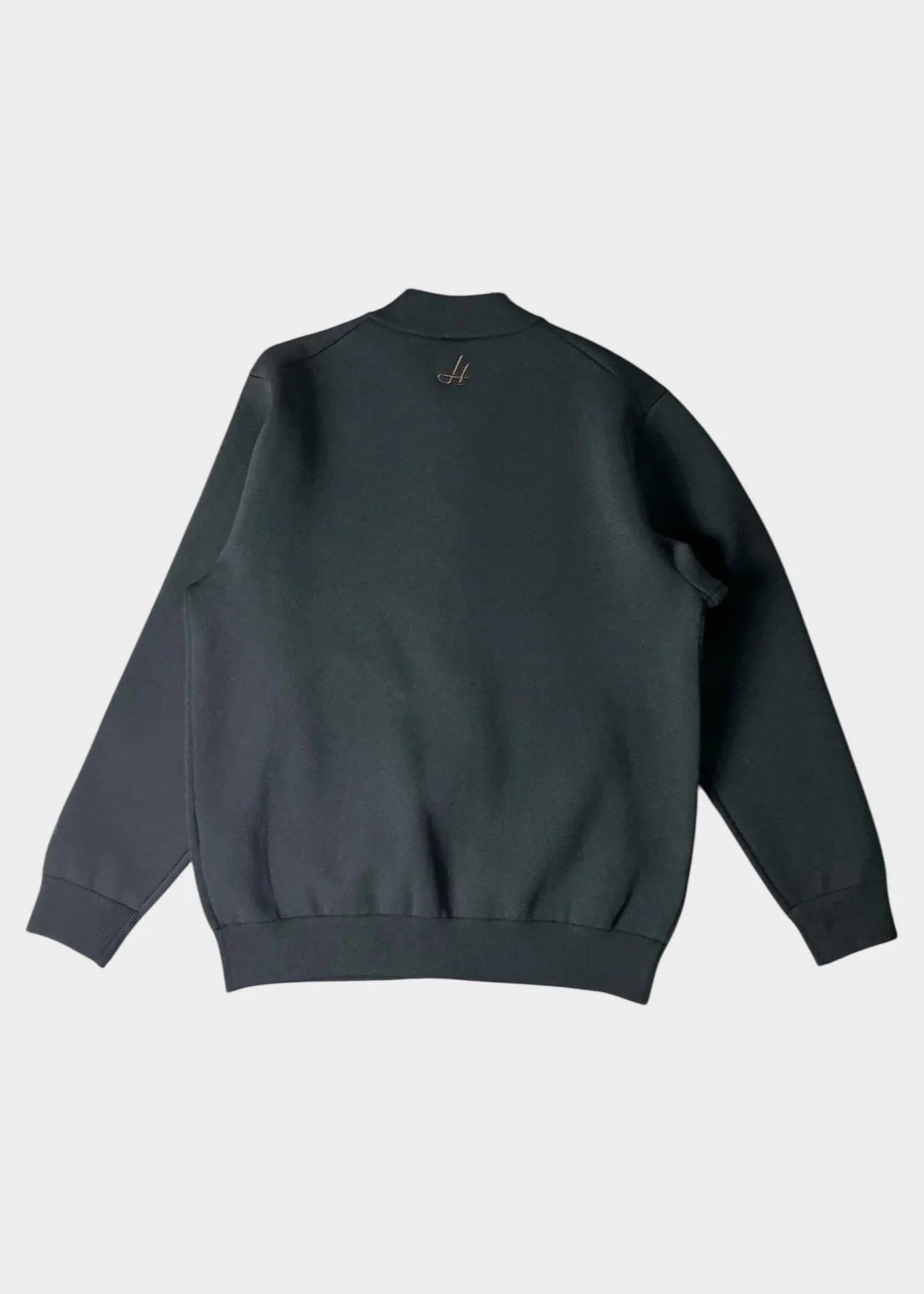 HERG1 MENS Milano Rib Knit Zip-Up Blouson