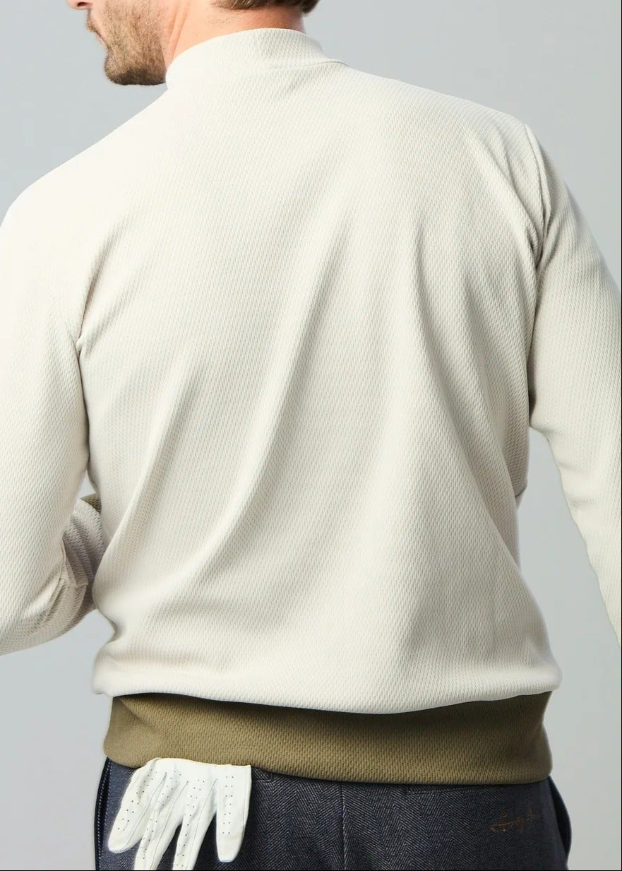 HERG1 MENS UV & Ultralight Thermal Knit Mock Neck