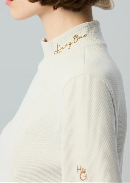 HERG1 WOMENS UV & Ultralight Thermal Knit Mock Neck
