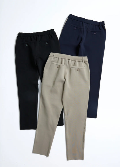 HERG1 WOMENS MILANO RIB KNIT CENTER PLEATED PANTS