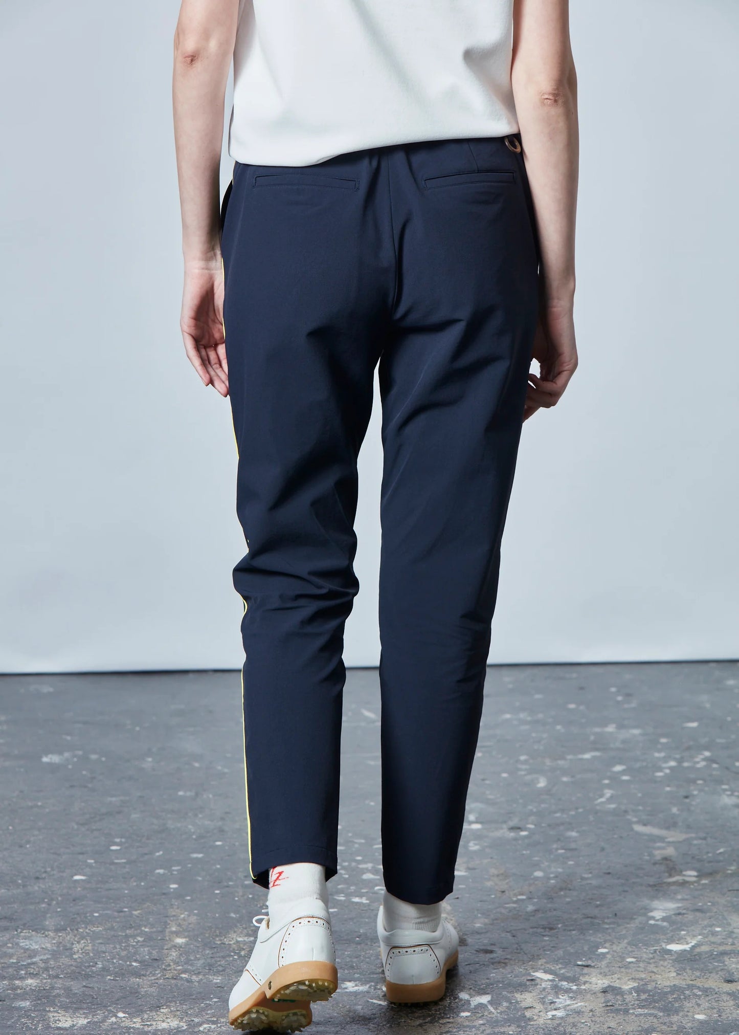 HERG1 WOMENS Piping Tuck Long Pants