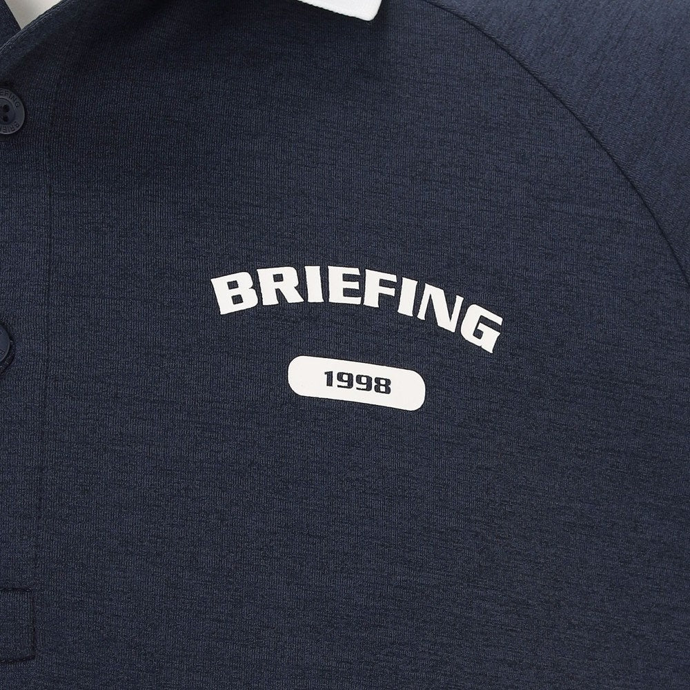 BRIEFING MENS MS COLLEGE LOGO POLO RF