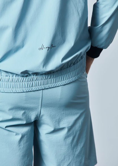 HERG1 MENS Stretch Nylon Lined Zip-up Hoodie