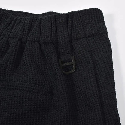 Resurrection MENS  Silicon Tag Waffle Short Pants (Relax Fit)