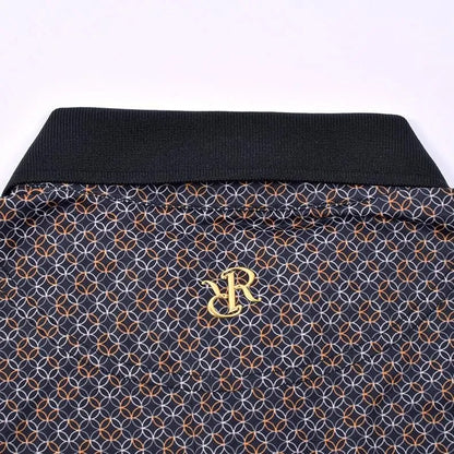 Resurrection MENS Shippo Pattern Polo Shirt