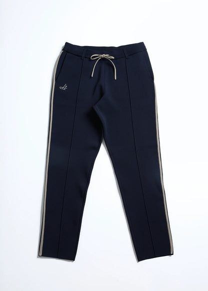 HERG1 MENS MILANO RIB KNIT CENTER PLEATED PANTS