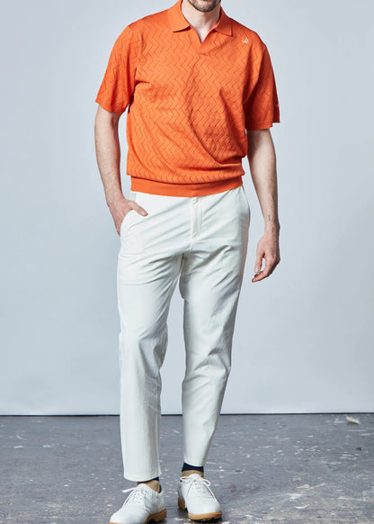 HERG1 MENS Skipper Mesh Knit Polo