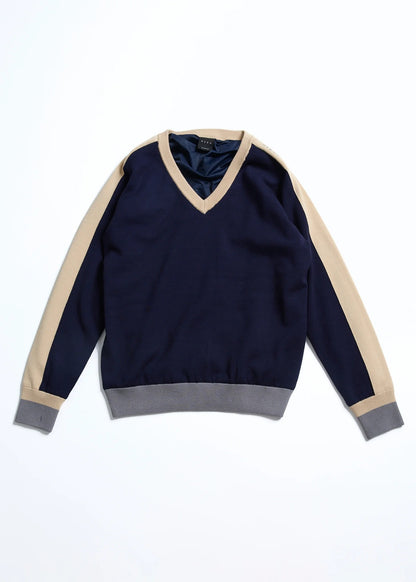 HERG1 MENS V-NECK WINDPROOF SWEATER