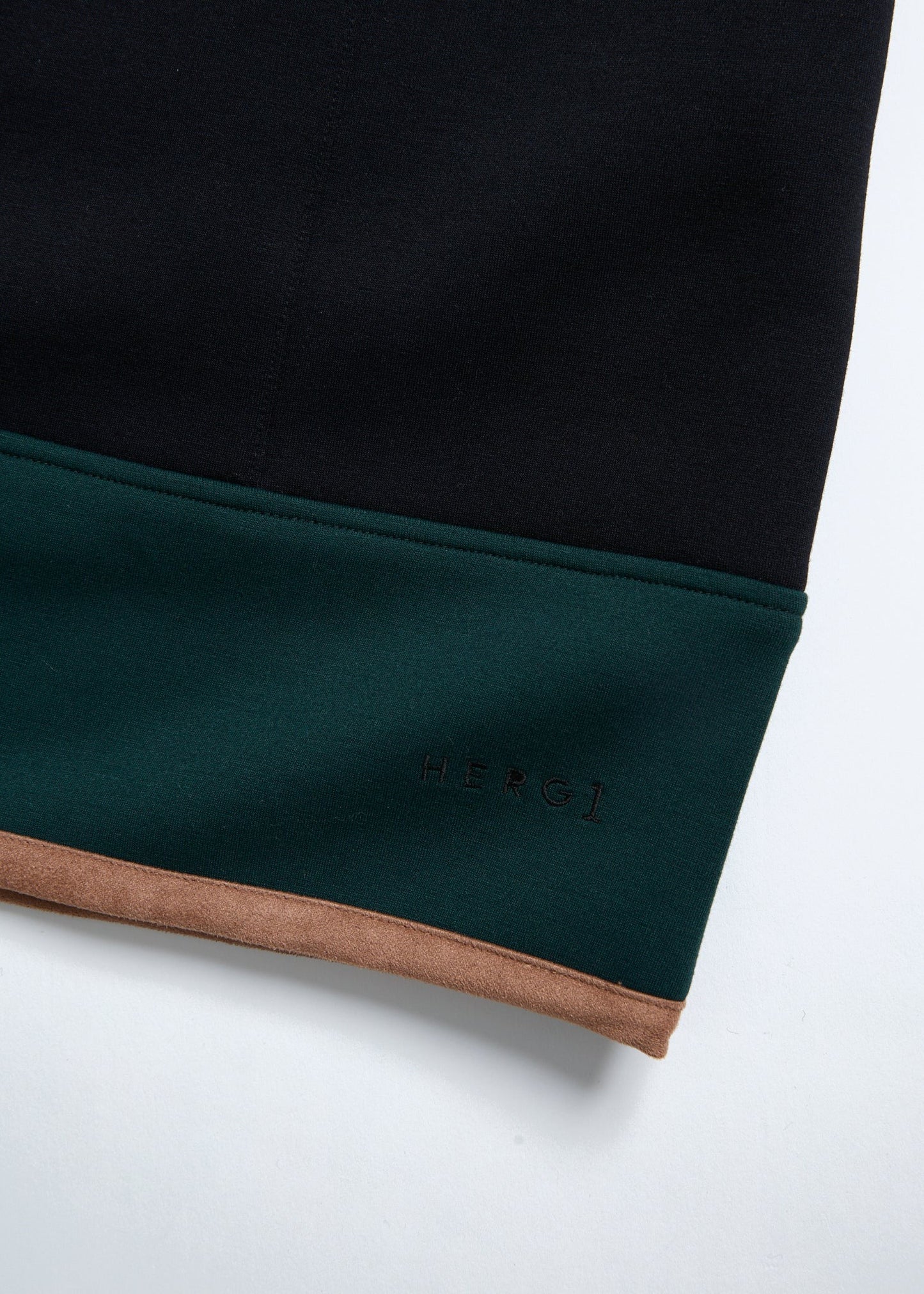 HERG1 WOMENS DOUBLE KNIT MULTI COLLOR SKIRT