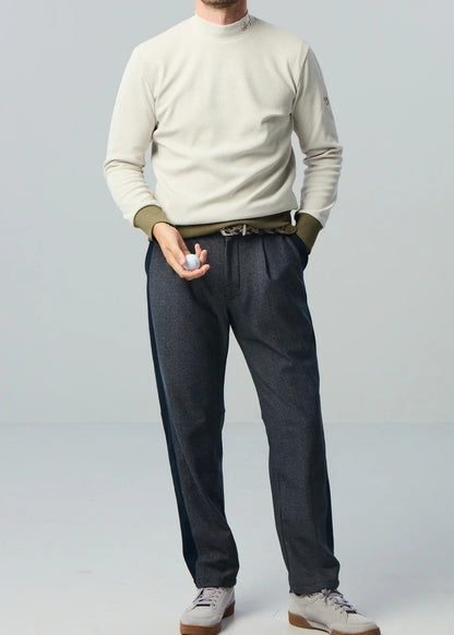 HERG1 MENS UV & Ultralight Thermal Knit Mock Neck