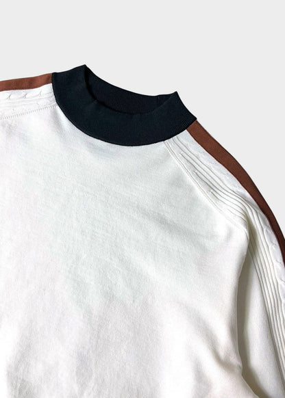 HERG1 MENS High Gauge Cable Knit High Neck Sweater