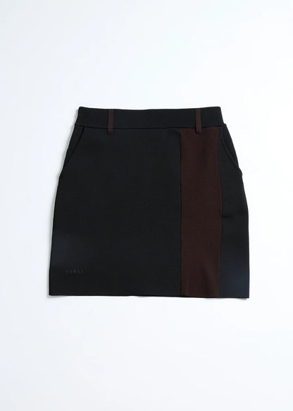 HERG1 WOMENS MILANO RIB KNIT SKIRT