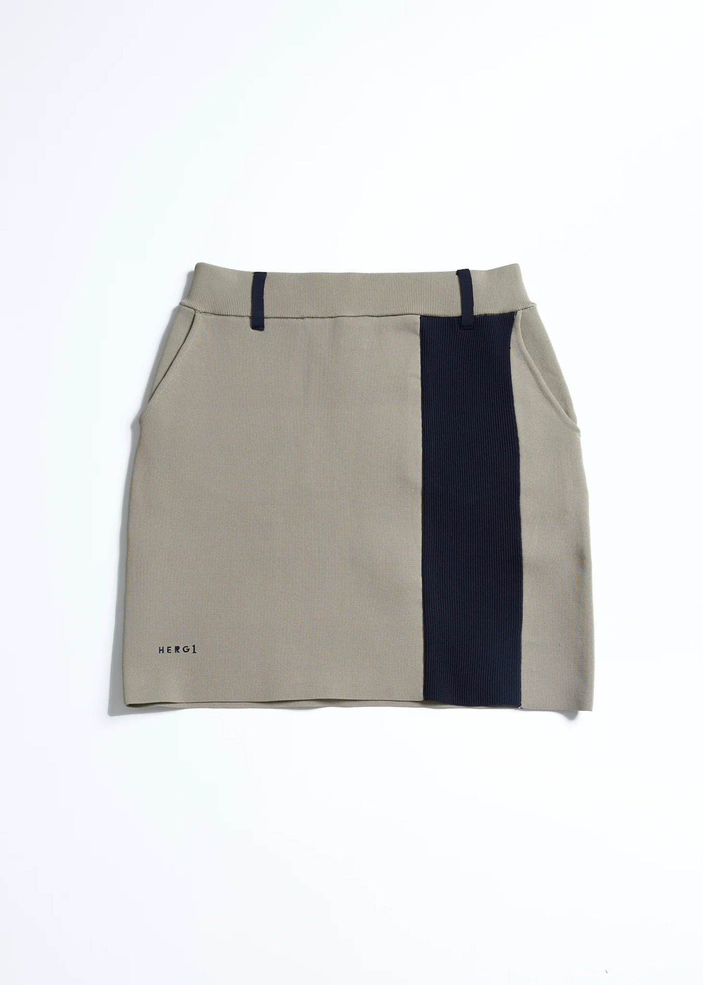 HERG1 WOMENS MILANO RIB KNIT SKIRT