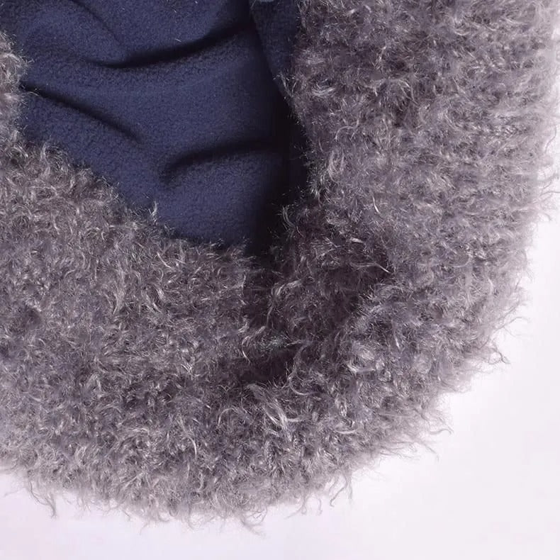 Resurrection MENS 2tone Pom-pom Knit Cap