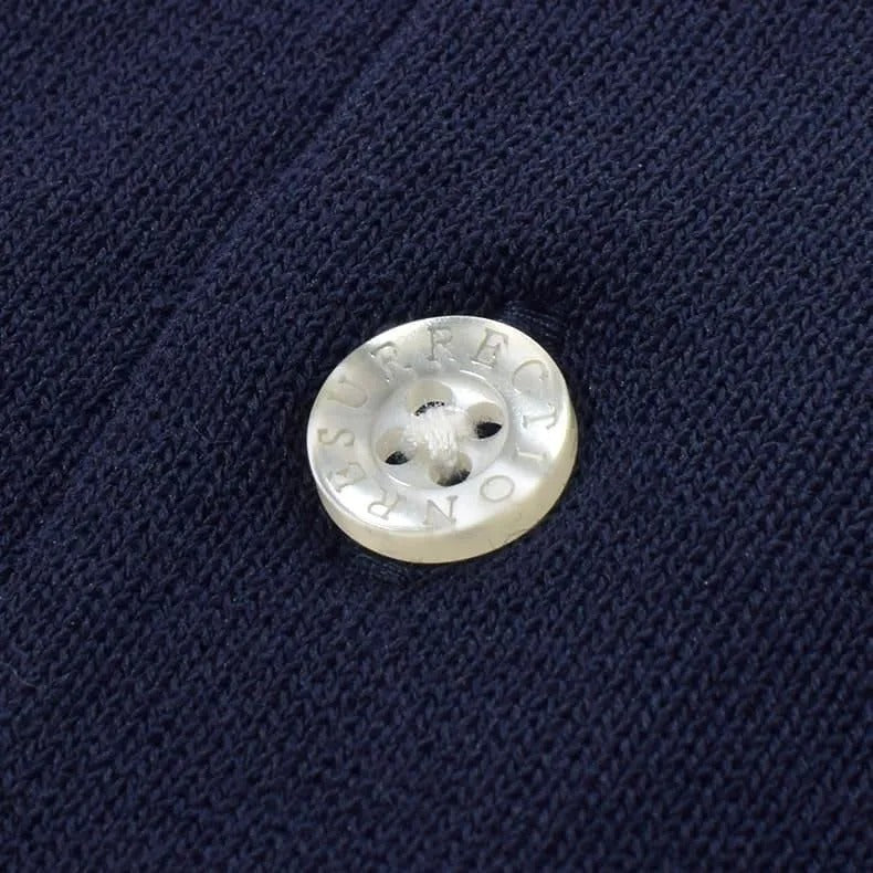 Resurrection MENS Mesh Logo Knit Polo Shirt