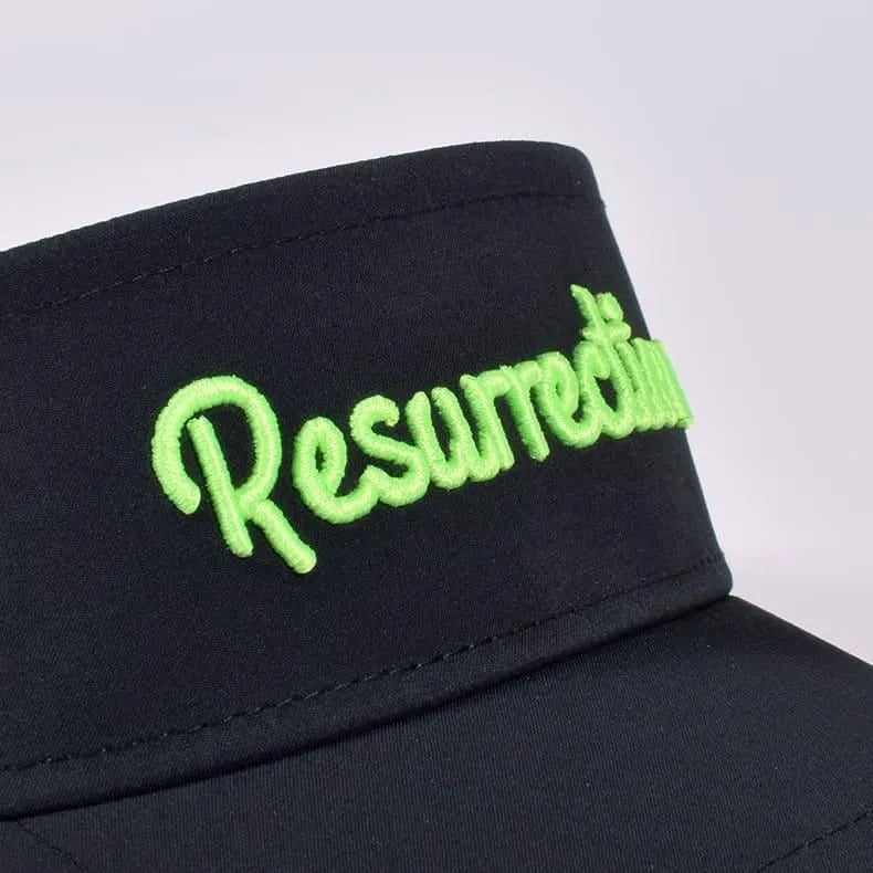 Resurrection MENS Neon Logo SunVisor