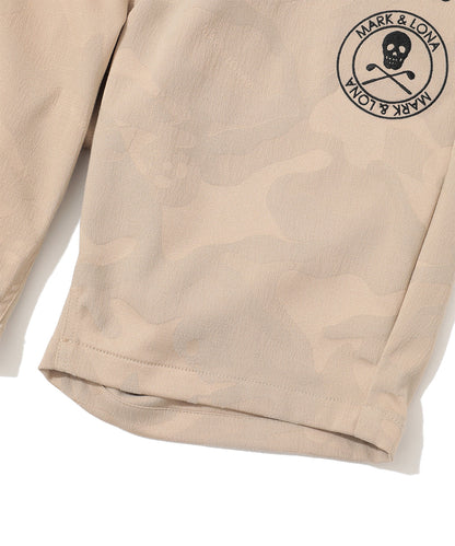 MARK＆LONA MENS Gauge Utility Camo Jacquard Shorts