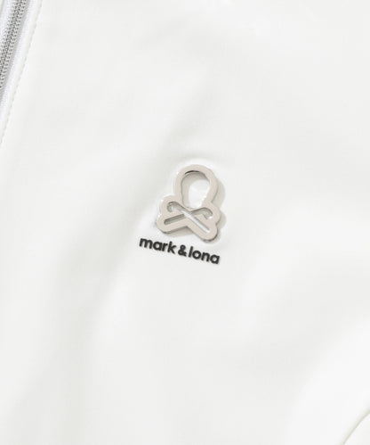 MARK&LONA WOMENS Noble Swarovski Zip Polo