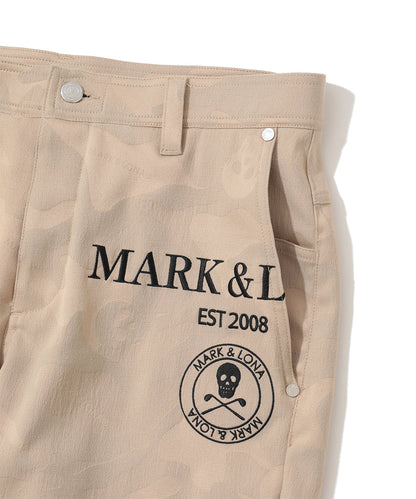 MARK＆LONA MENS Gauge Utility Camo Jacquard Shorts