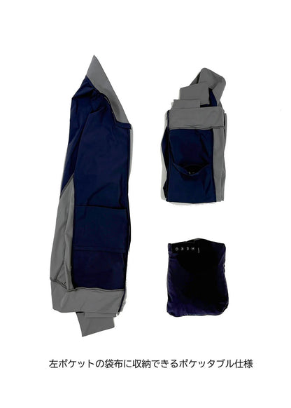 HERG1 WOMENS Packable Compact Nylon Stretch Blouson