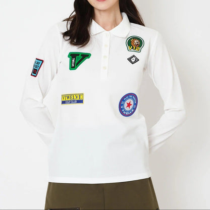 V12 WOMENS WAP L/S POLO