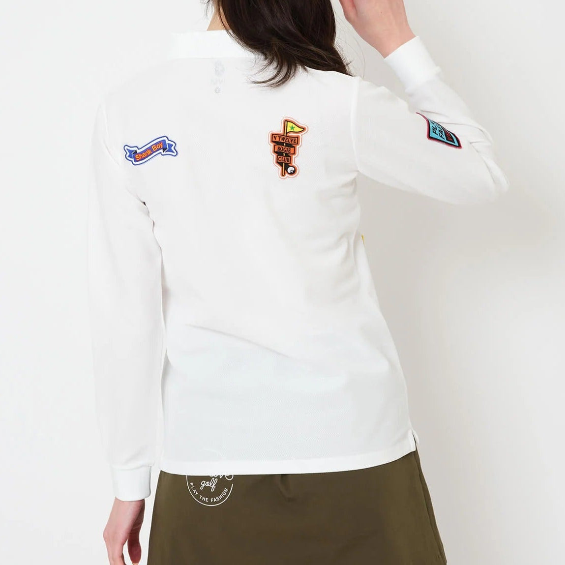 V12 WOMENS WAP L/S POLO