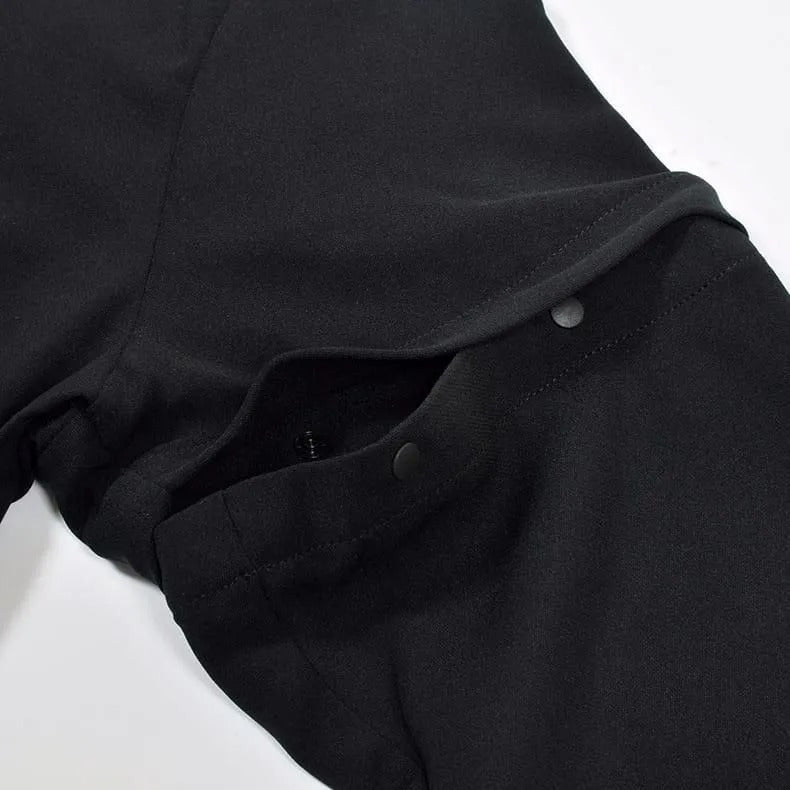 Resurrection WOMENS Detachable Half-Zip Shirt