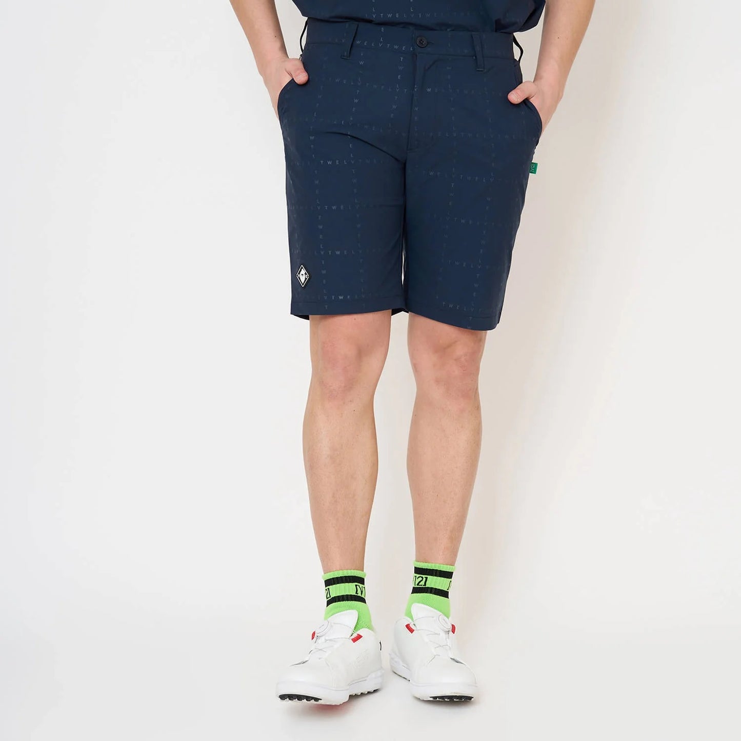 V12 MENS TYPO GRID SHORTS