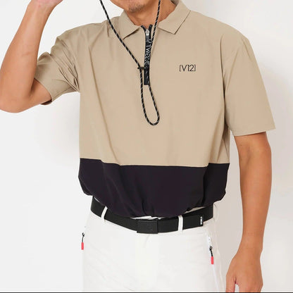 V12 MENS EXP ZIP POLO