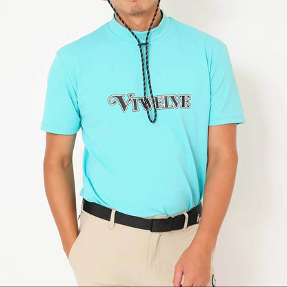V12 MENS DOUBLE LOGO MOCK