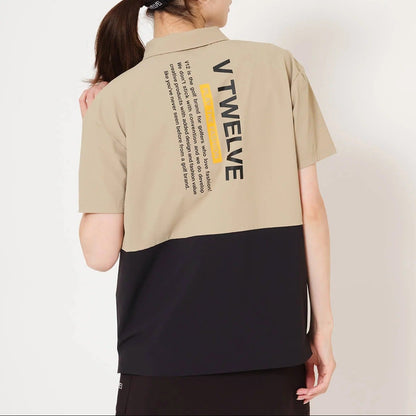 V12 WOMENS EXP ZIP POLO