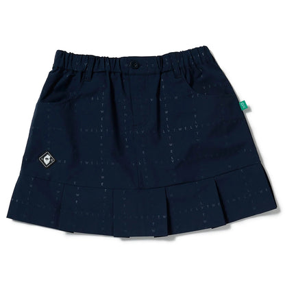 V12 WOMENS TYPO GRID SKIRT