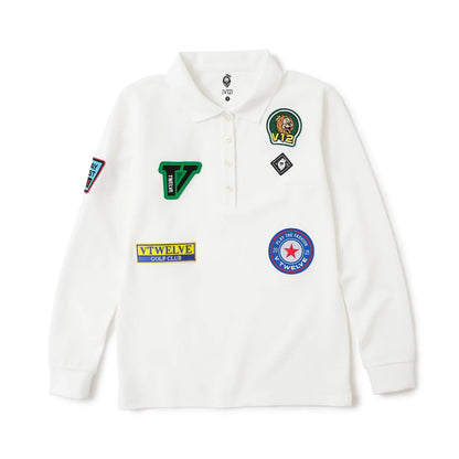 V12 WOMENS WAP L/S POLO